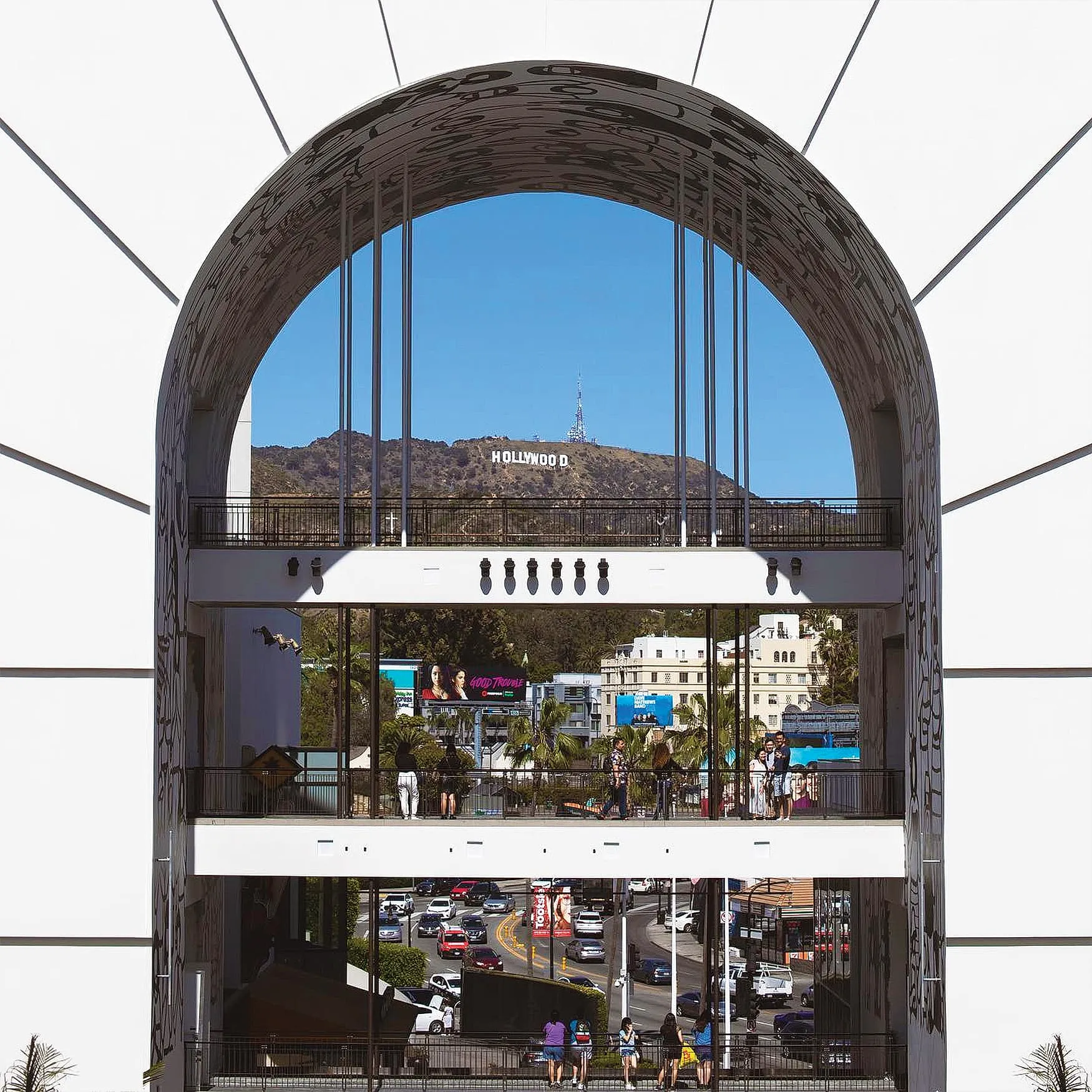 View of the Hollywood Sign at Ovation Hollywood