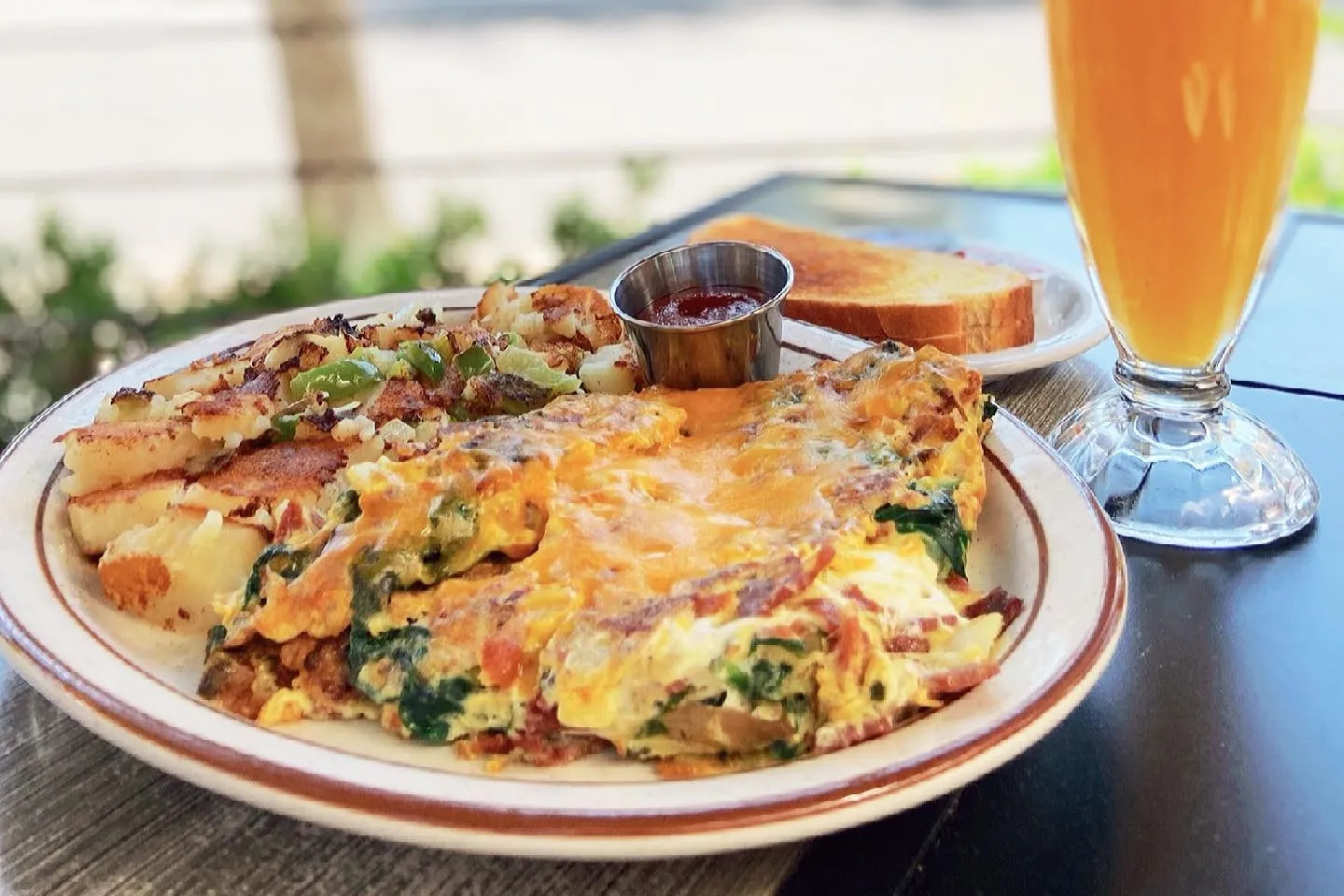 Funtime Omelette at VIPs Cafe