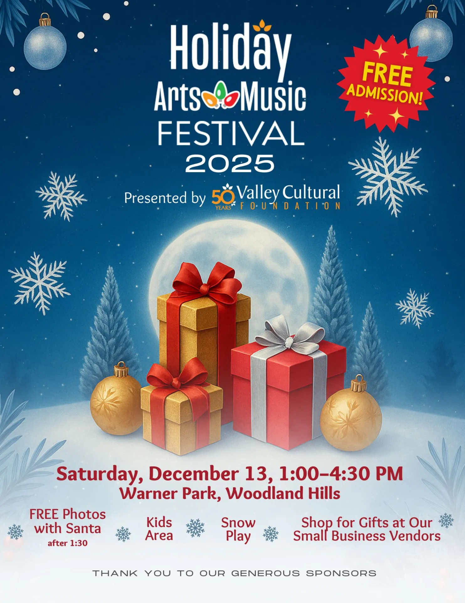 Holiday Arts & Music Festival 2025