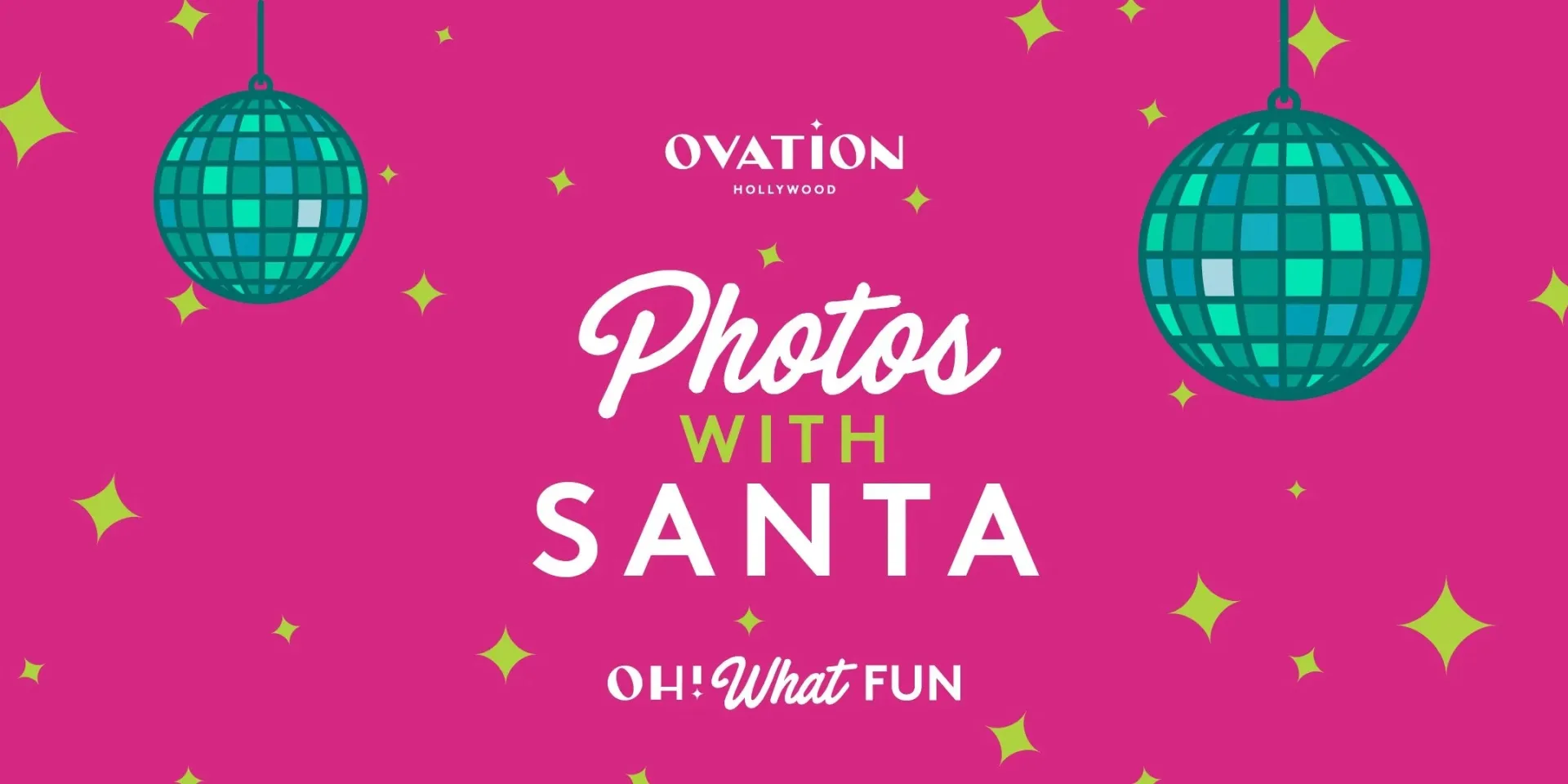 Photos with Santa at Ovation Hollywood 2025 
