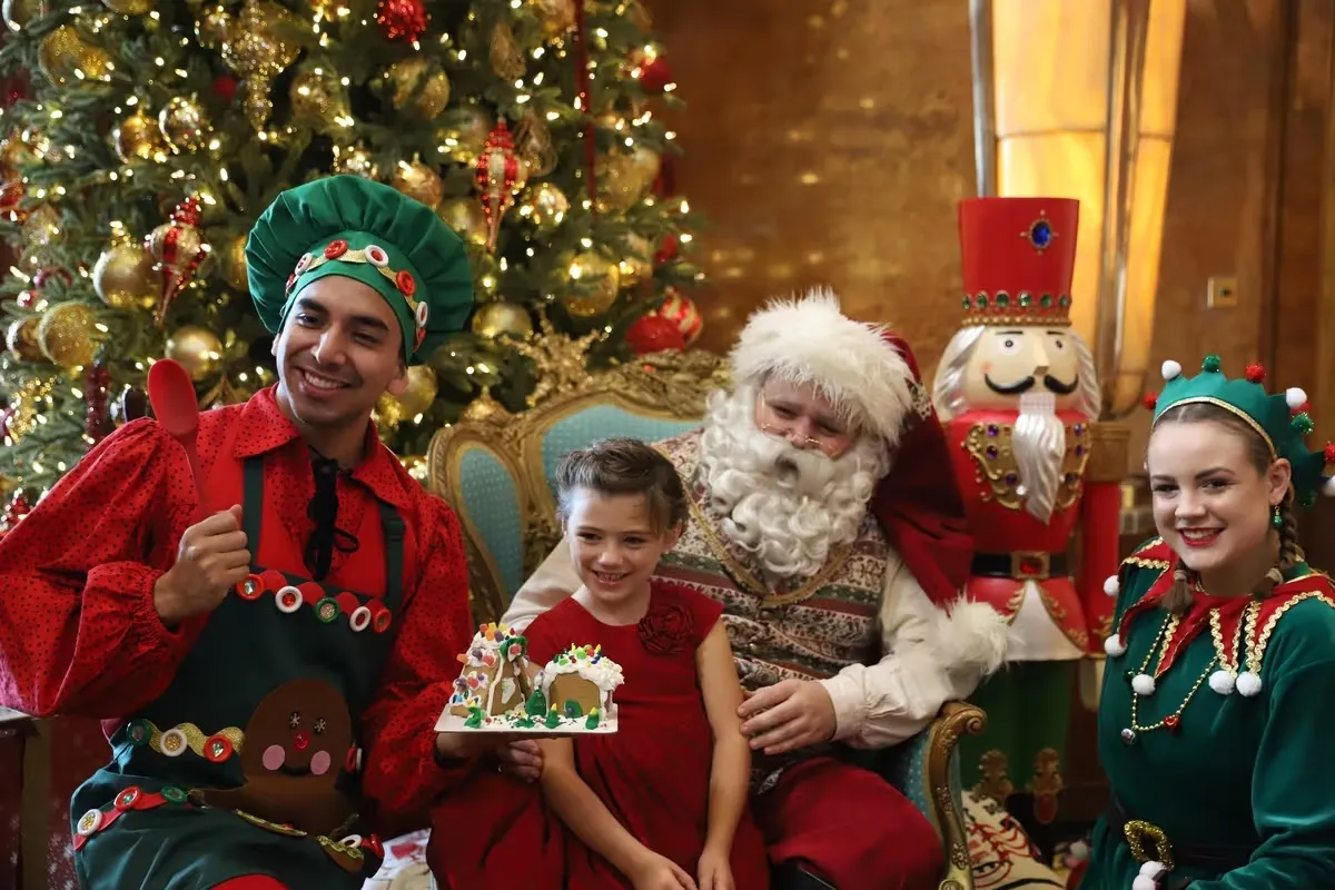 Royal Sunday Brunch with Santa at the Queen Mary
