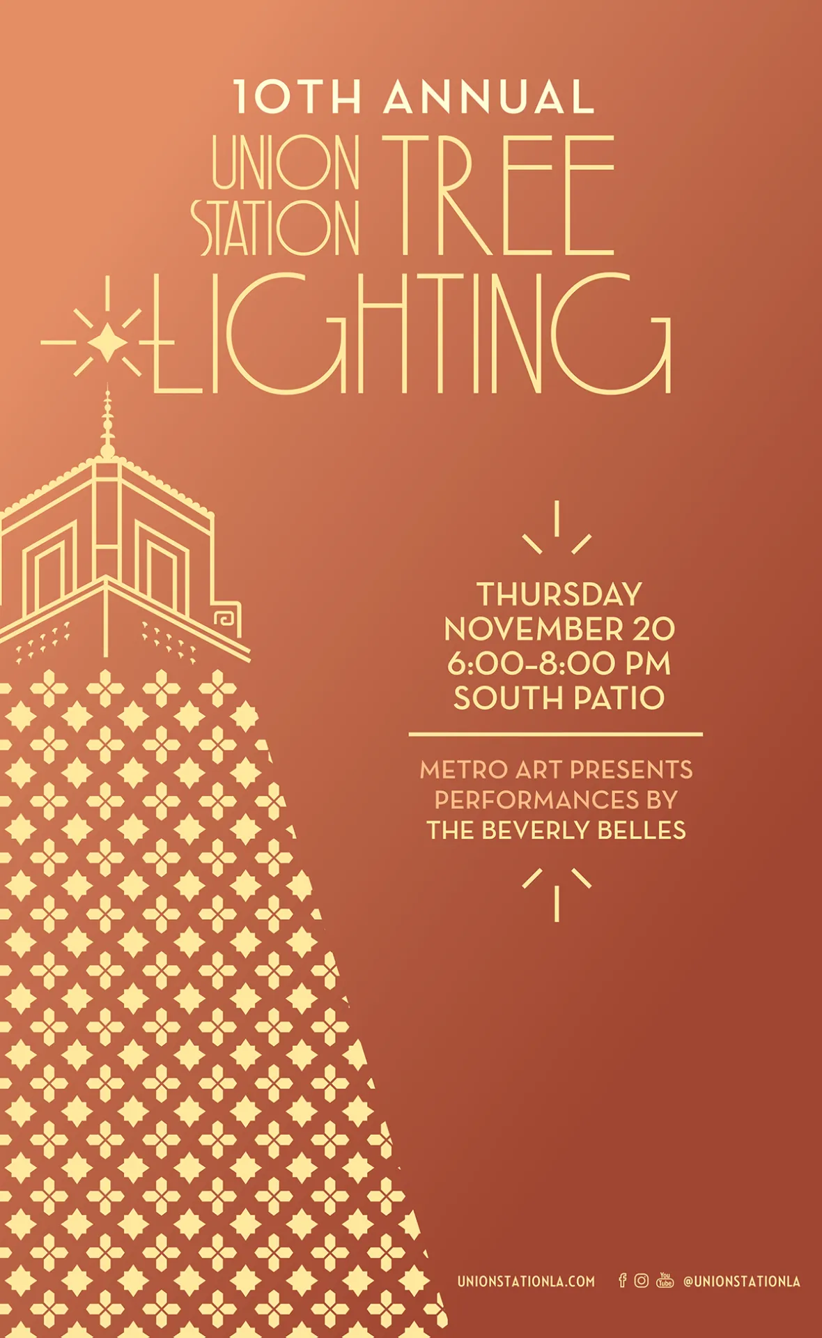 Union Station Tree Lighting 2025
