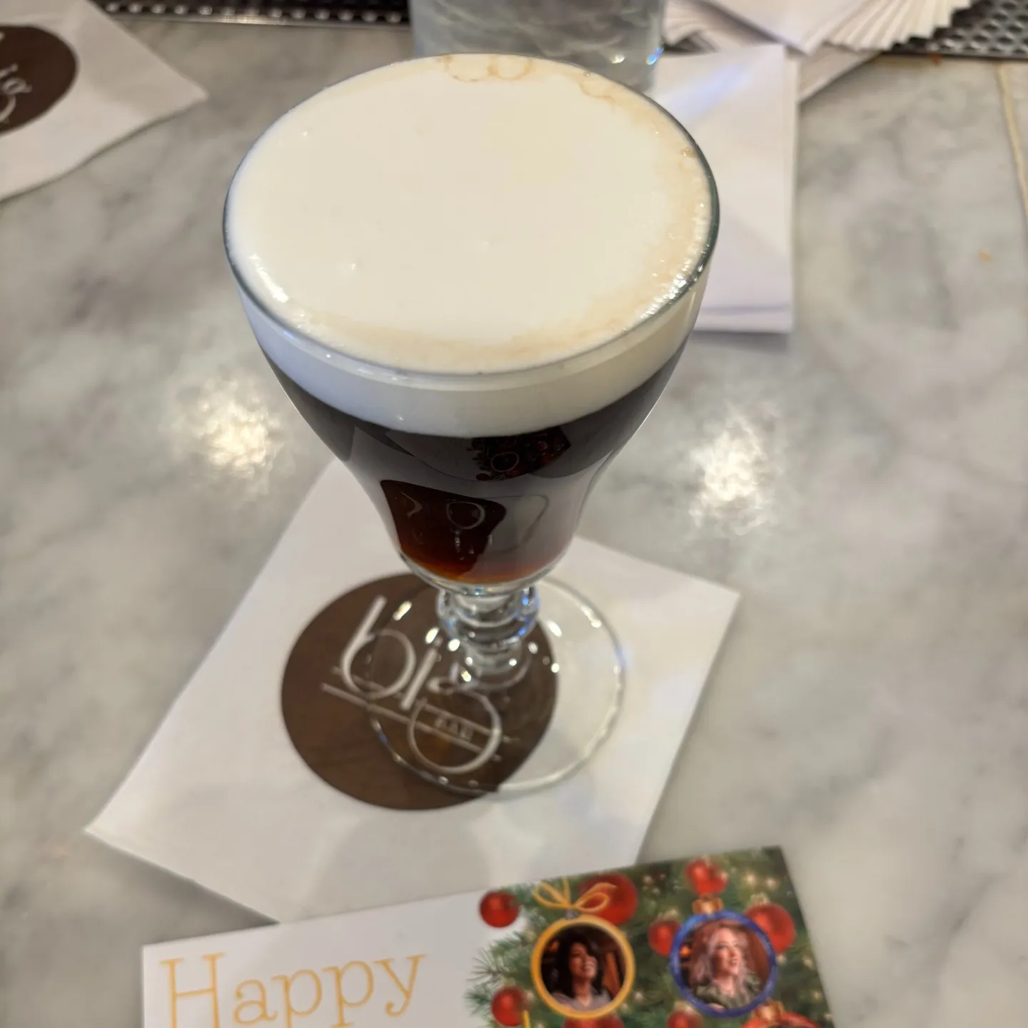House Irish Coffee at Big Bar