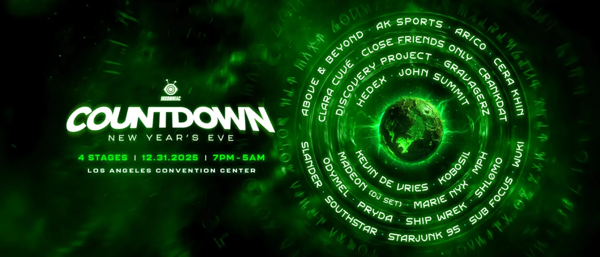 Countdown NYE 2025 at LACC