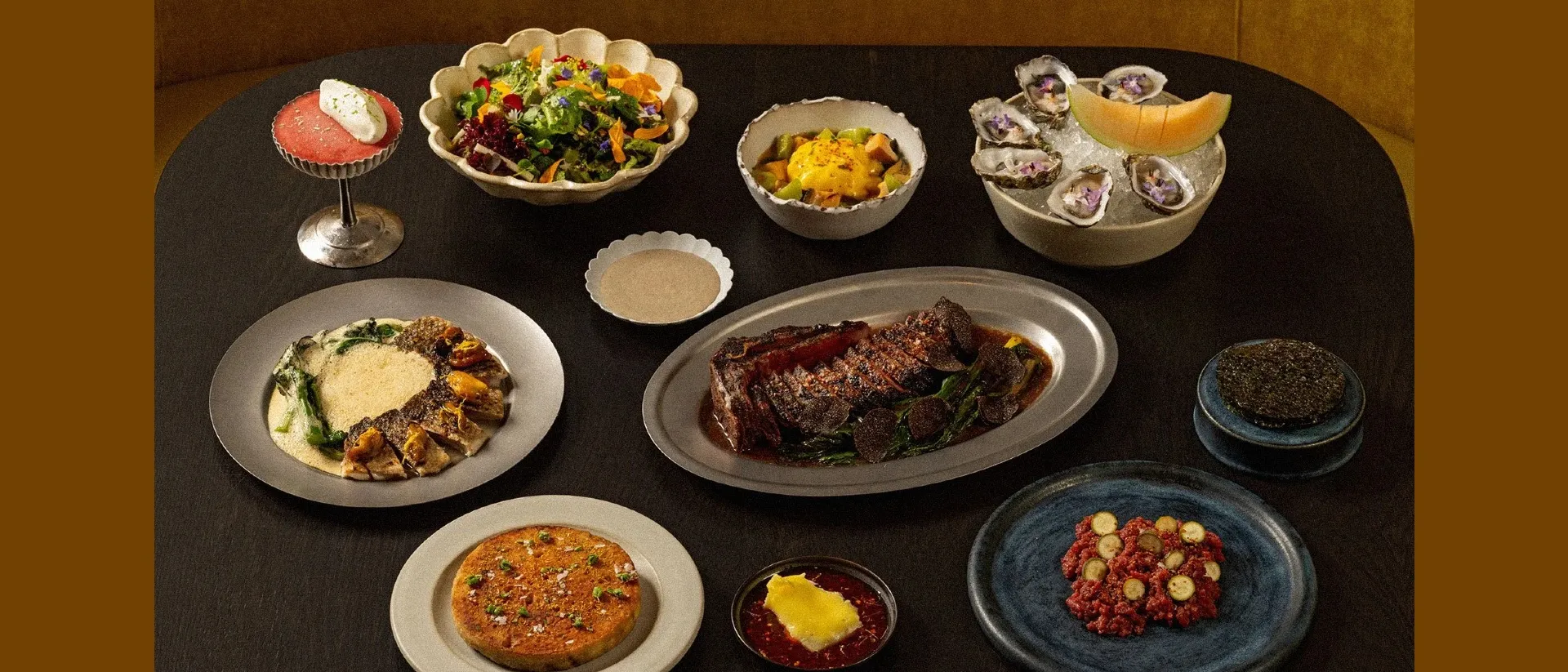 Dishes at Darling in West Hollywood