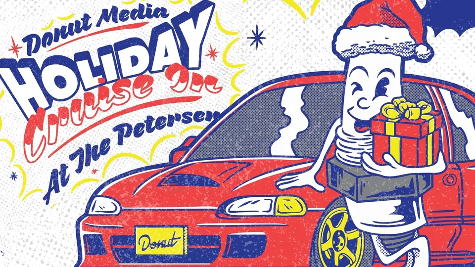 Donut car with event title