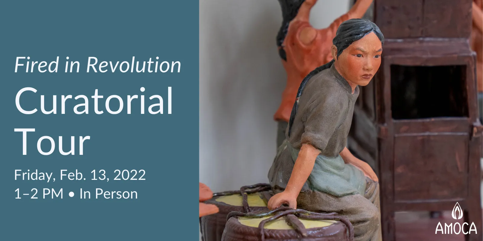 Pictured: Rent Collection Courtyard, detail. Artists Unknown. c. 1968. Collection of Fiona Chalom.