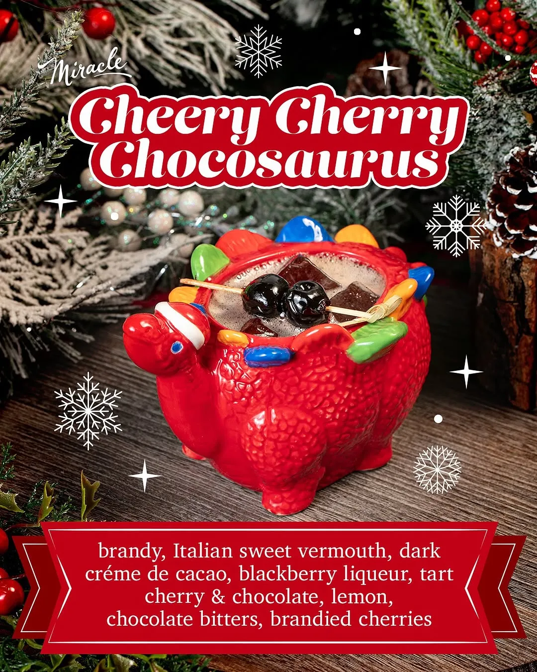 Cheery Cherry Chocosaurus at The Ordinarie