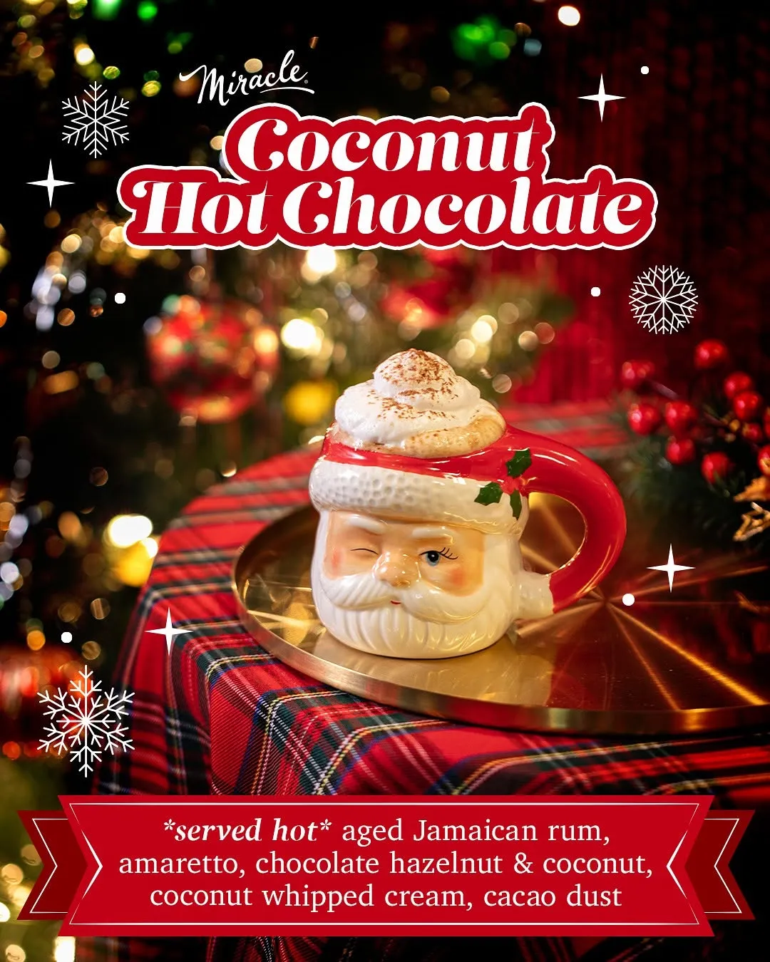 Coconut Hot Chocolate at The Ordinarie