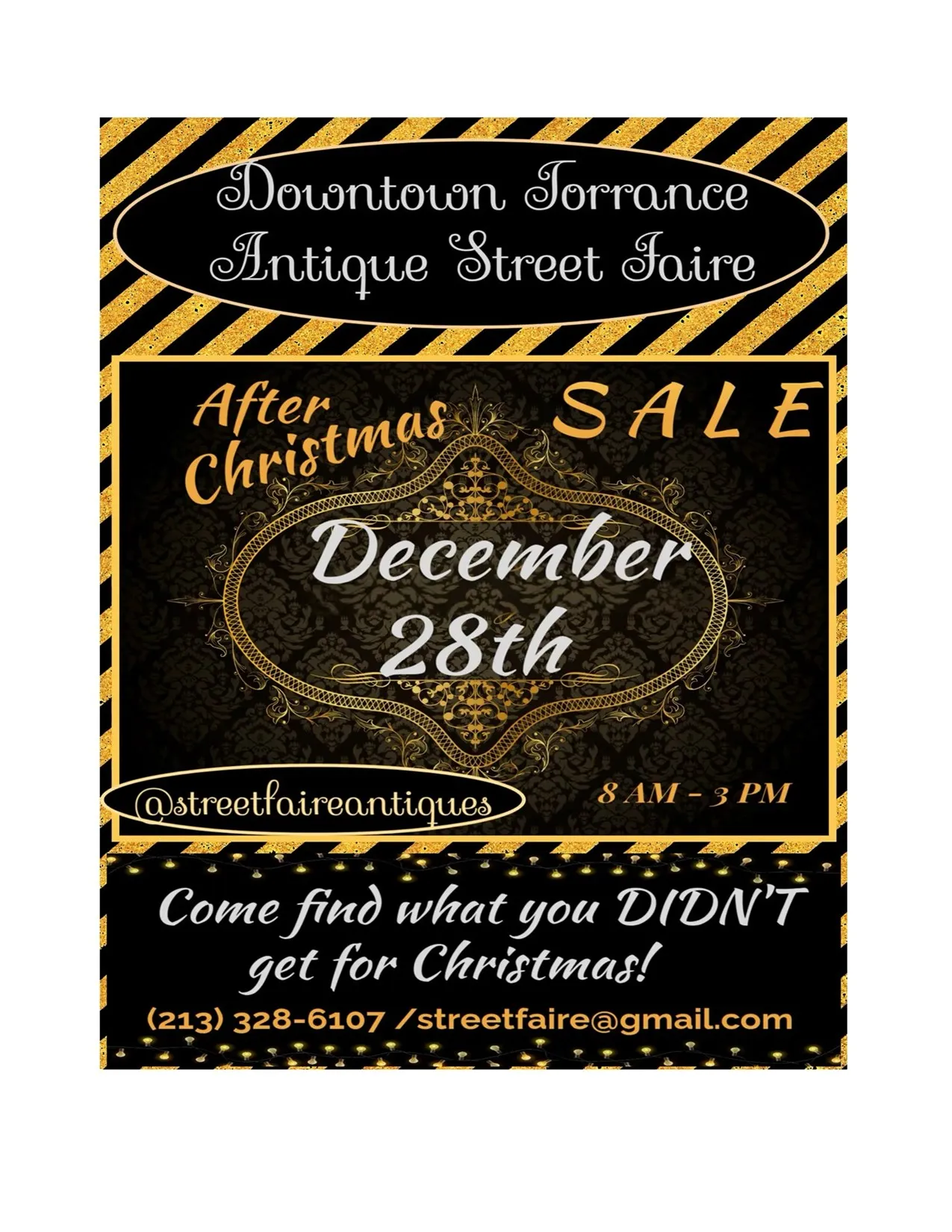 Shopping, food, music & fun!