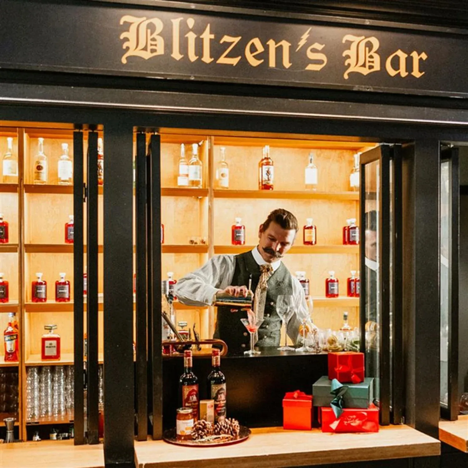 Blitzen's Bar at Westfield Century City