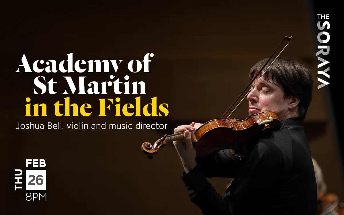 Academy of St Martin in the Fields Joshua Bell, violin and music director Thu Feb 26 | 8PM