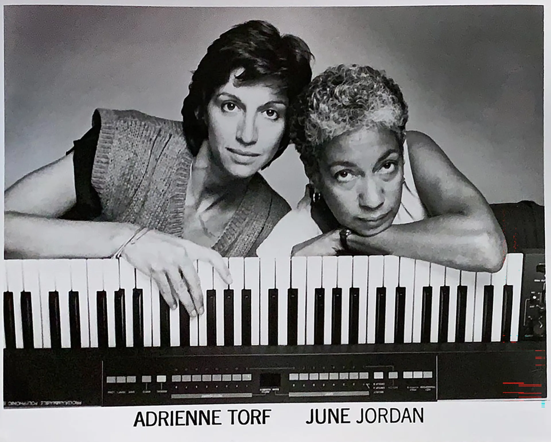 Adrienne Torf and June Jordan