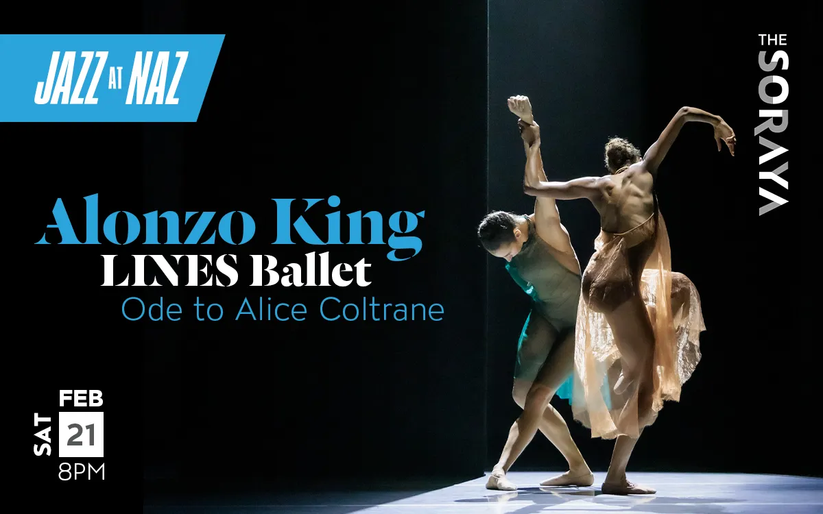 Alonzo King LINES Ballet Ode to Alice Coltrane Sat Feb 21 | 8PM