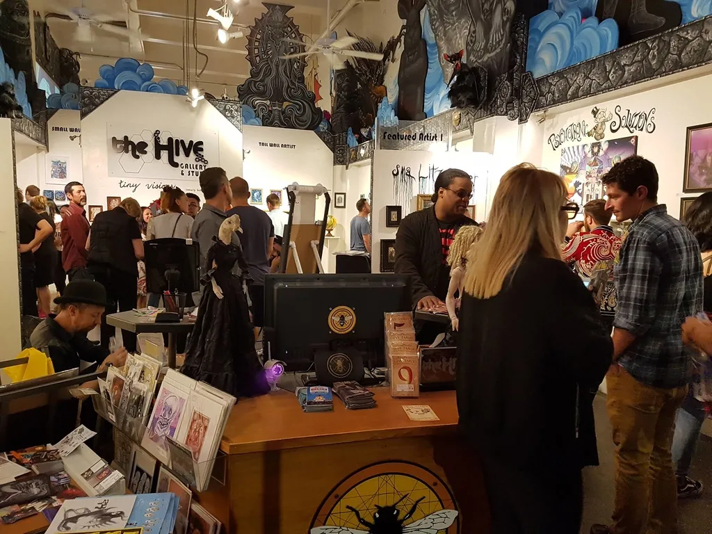 The Hive Gallery & Studios at Downtown LA Art Walk