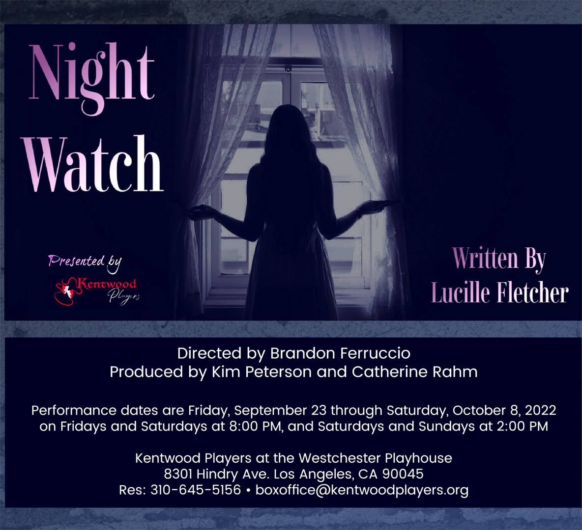 Night Watch at the Westchester Playhouse