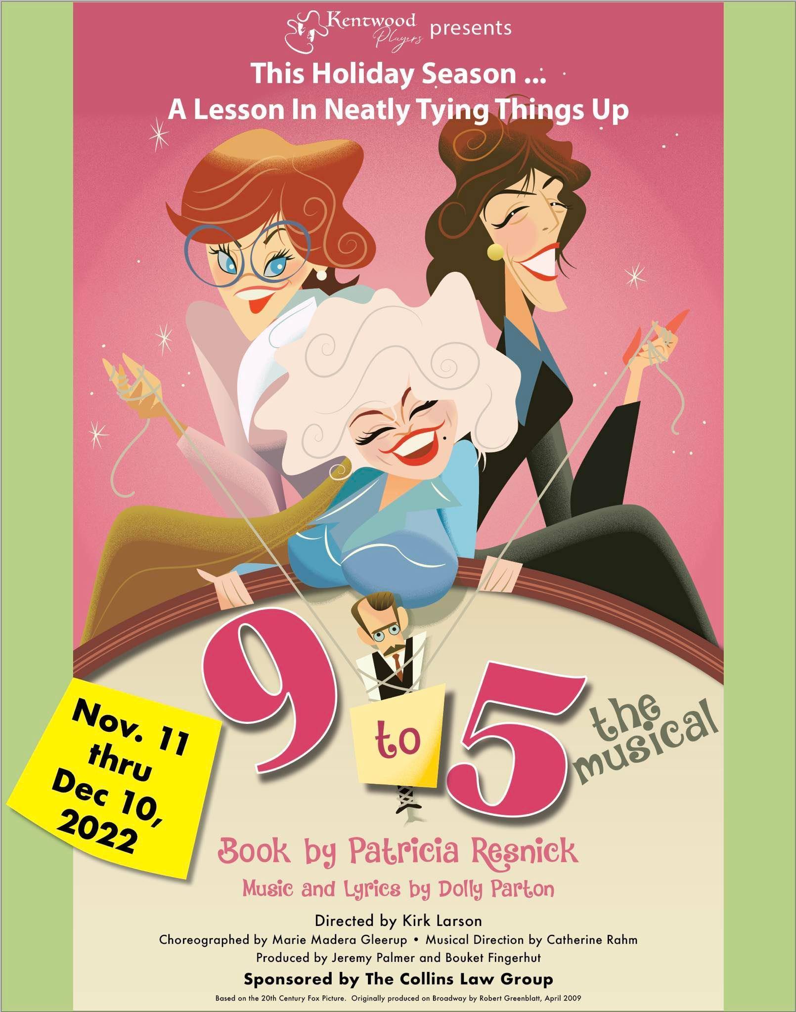 9 to 5 the Musical at the Westchester Playhouse