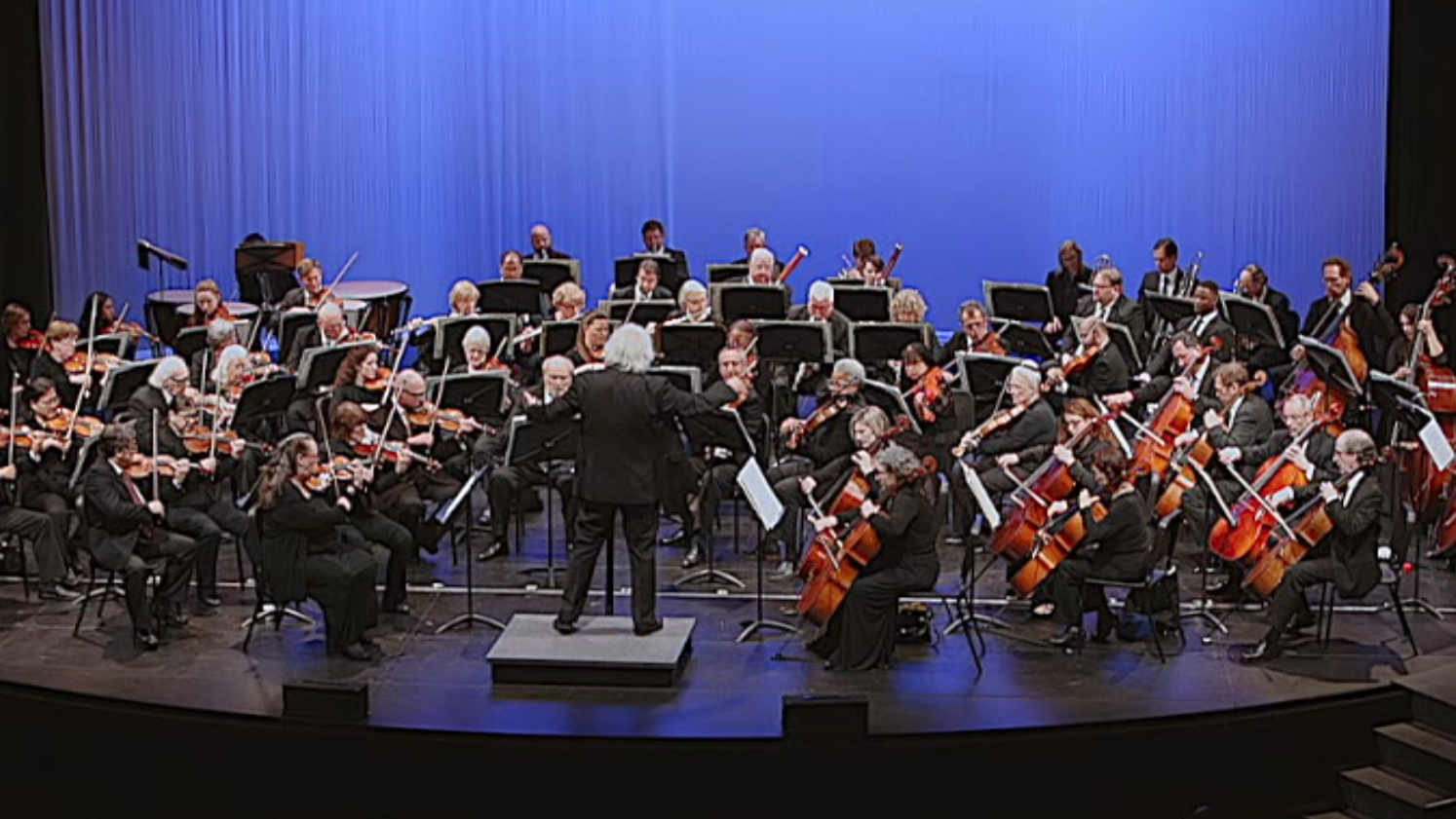 The Orchestra in Robert Frost Auditorium