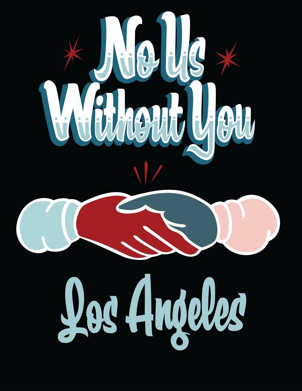 No Us Without You Los Angeles Logo