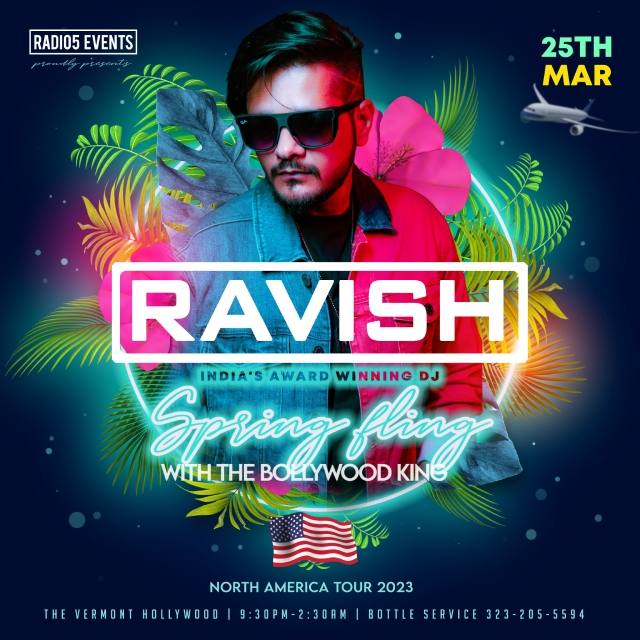 Bollywood Spring Fling with DJ RAVISH