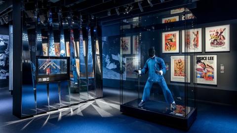 Bruce Lee exhibit at the Academy Museum of Motion Pictures