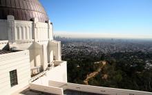 Picture of Griffith Observatory Side View