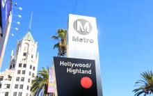Metro B Line (Red) Hollywood & Highland