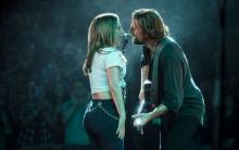 Lady Gaga and Bradley Cooper perform "Shallow" in "A Star Is Born"