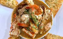 Seafood Gumbo at Stevie’s Creole Café