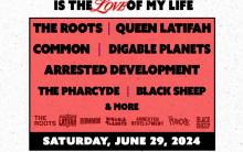 Roots Picnic: Hip-Hop is the Love of My Life / The Roots, Queen Latifah, Common, Digable Planets, Arrested Development, The Pharcyde, Black Sheep, Jungle Brothers, and more…