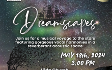 Dreamscapes concert 5/18/2024 at 3:00 pm