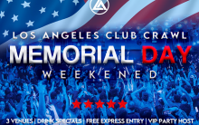 Memorial Day Weekend Downtown LA Club Crawl