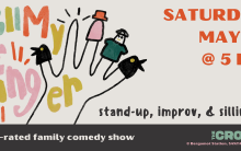 Improv for the whole family from our house improv team, Happy Crow Lucky!