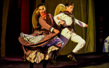 Grandeza Mexicana Folk Ballet Company performing on stage