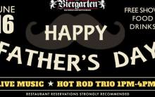 Happy Father’s Day celebration at the Biergarten at Old World in Huntington Beach