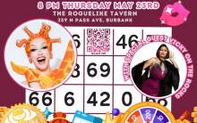 Free Space Drag and Bingo With Siri and Friends 8 pm Thursday May 23rd The Roguelike Tavern 259 North Pass Avenue Burbank